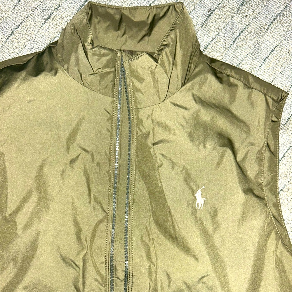 Polo Ralph Lauren Twill Mockneck Vest